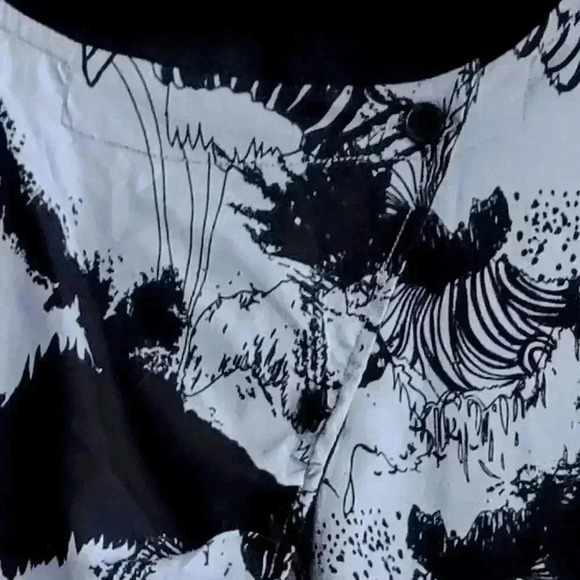 ANTHROPOLOGIE Nümph Gray And Black Cocktail Dress Size 8 EK(6 US) - Picture 9 of 12